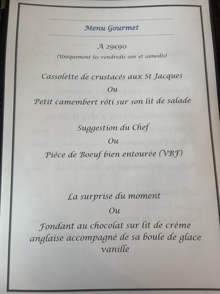 Le saint Jacques - Menu Image 2